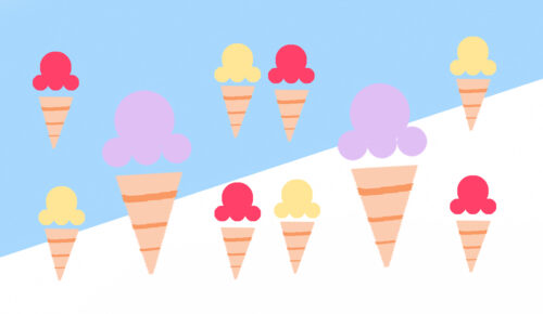 illustration men glassar