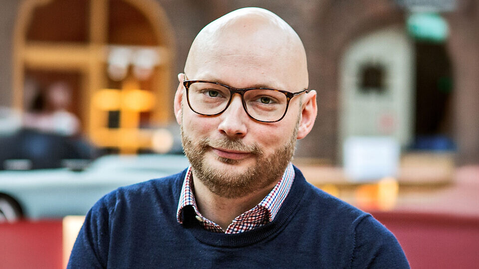 Porträtt av Stefan Stenbom, KTH.