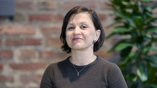Porträtt av Olga Viberg.
