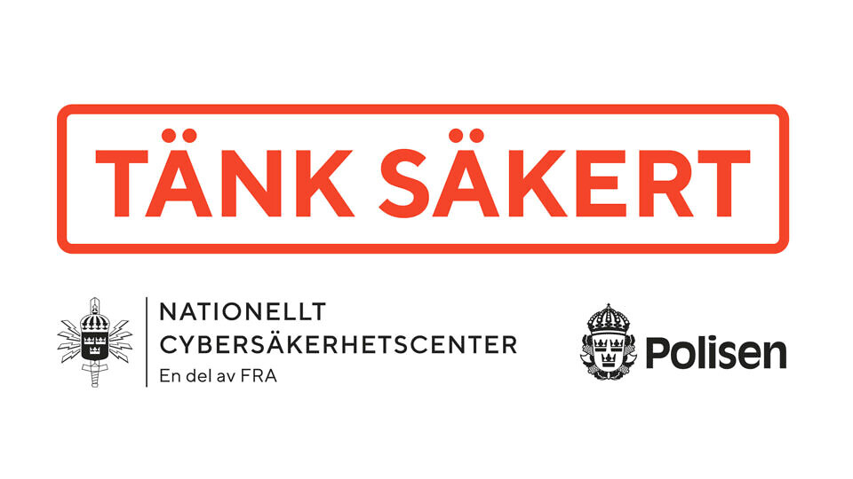 Logga 2026 Tänk säkert.